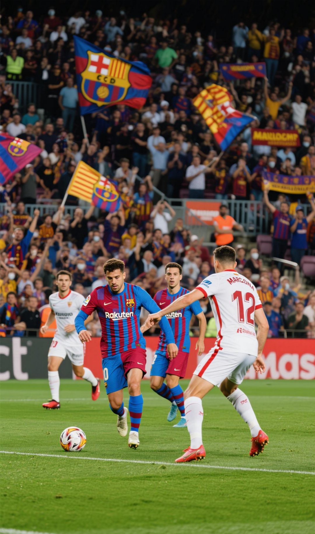 巴塞罗那队新赛季战绩不佳，球迷不满的简单介绍