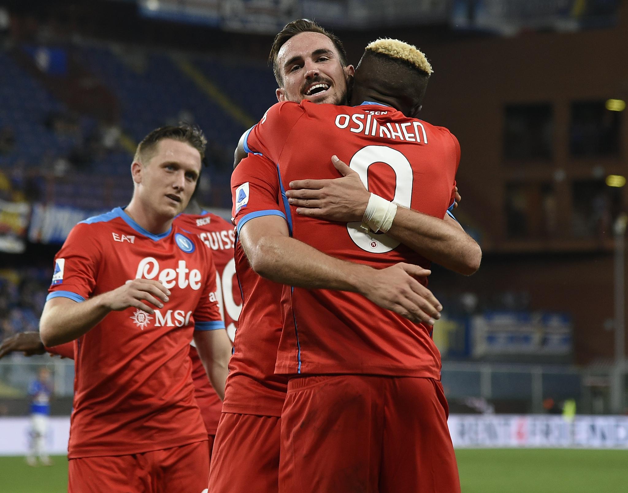 那不勒斯战胜桑普多利亚,取得胜利将上升 那不勒斯战胜桑普多利亚,取得胜利将上升