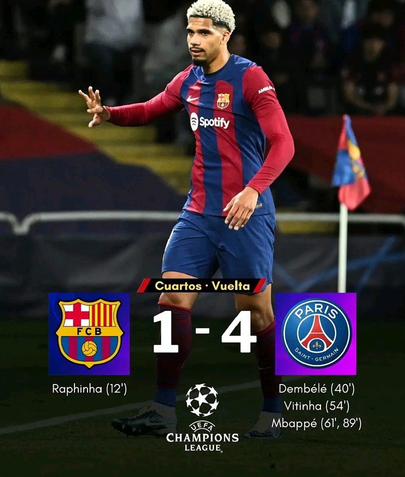 巴黎圣日耳曼惨败，小组形势不妙的简单介绍